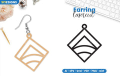 Earring Lasercut SVG Bundle - CraftNest - Digital Crafting and Art