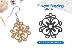 Earring Lasercut SVG Bundle - CraftNest - Digital Crafting and Art