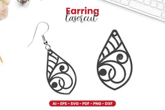 Earring Lasercut SVG Bundle - CraftNest - Digital Crafting and Art