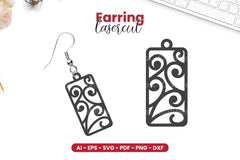 Earring Lasercut SVG Bundle - CraftNest - Digital Crafting and Art