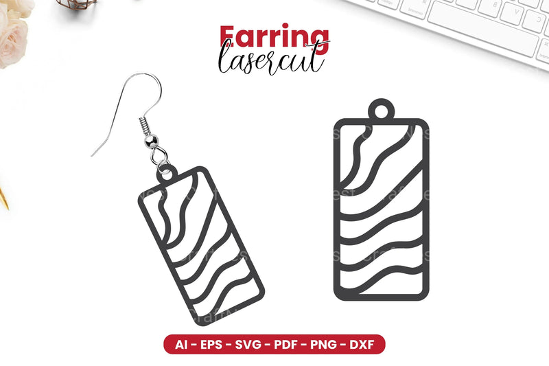 Earring Lasercut SVG Bundle - CraftNest - Digital Crafting and Art