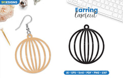 Earring Lasercut SVG Bundle - CraftNest - Digital Crafting and Art