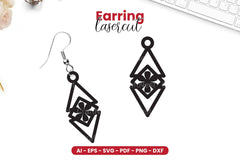 Earring Lasercut SVG Bundle - CraftNest - Digital Crafting and Art