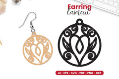 Earring Lasercut SVG Bundle - CraftNest - Digital Crafting and Art