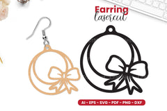 Earring Lasercut SVG Bundle - CraftNest - Digital Crafting and Art