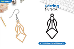 Earring Lasercut SVG Bundle - 20 Designs - CraftNest - Digital Crafting and Art