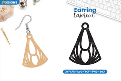 Earring Lasercut SVG Bundle - 21 Designs - CraftNest - Digital Crafting and Art