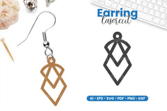 Earring Lasercut SVG Bundle - 38 Designs - CraftNest - Digital Crafting and Art