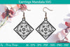 Mandala Earrings SVG Bundle
