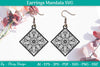 Mandala Earrings SVG Bundle