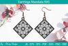 Mandala Earrings SVG Bundle