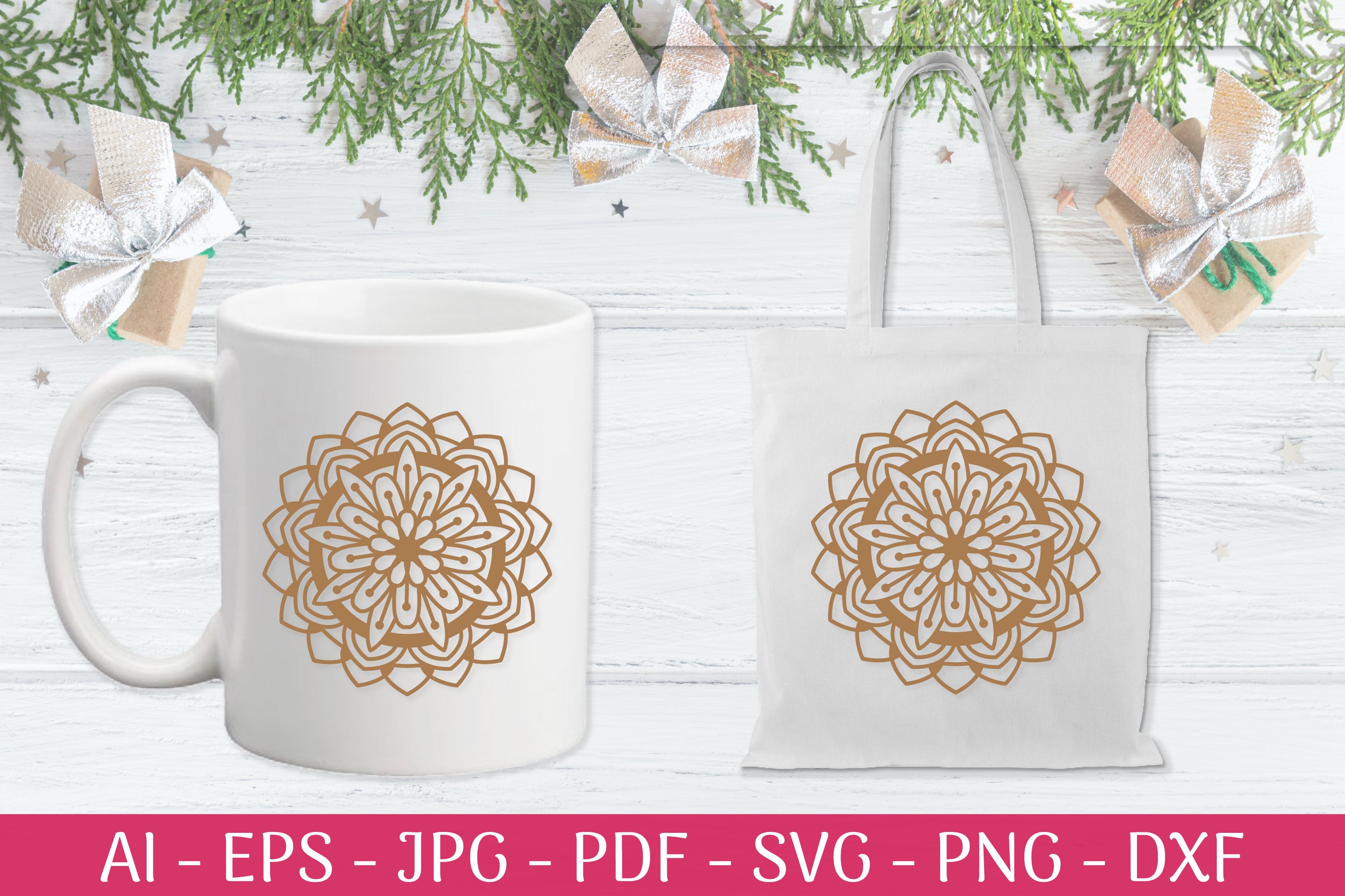 Mandala SVG Templates Bundle - CraftNest - Digital Crafting and Art