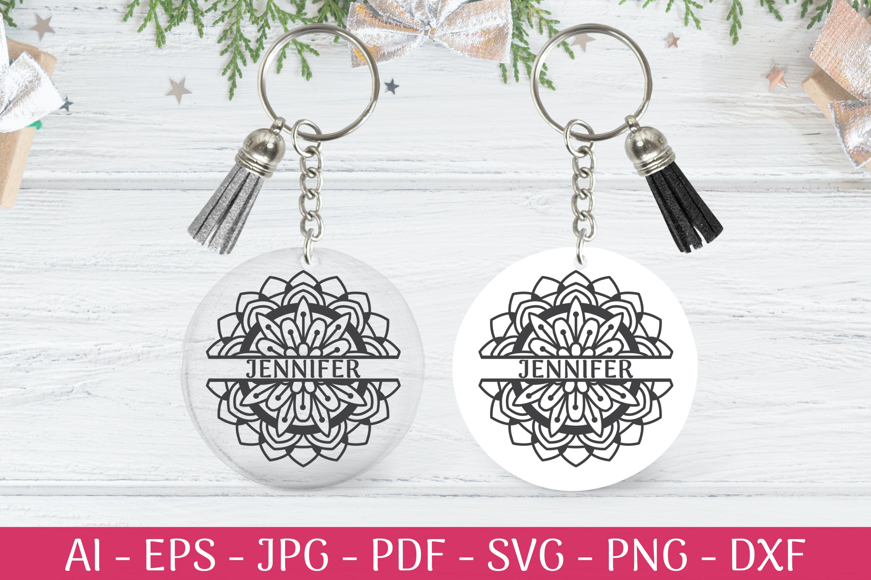 Mandala Split SVG Templates Bundle - CraftNest - Digital Crafting and Art