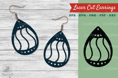Laser Cut Earrings Design Clipart Bundle - CraftNest - Digital Crafting and Art