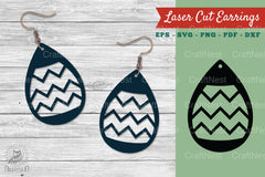 Laser Cut Earrings Design SVG Bundle - CraftNest - Digital Crafting and Art