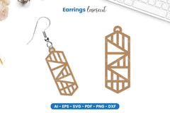 Earrings Lasercut SVG Bundle - CraftNest - Digital Crafting and Art