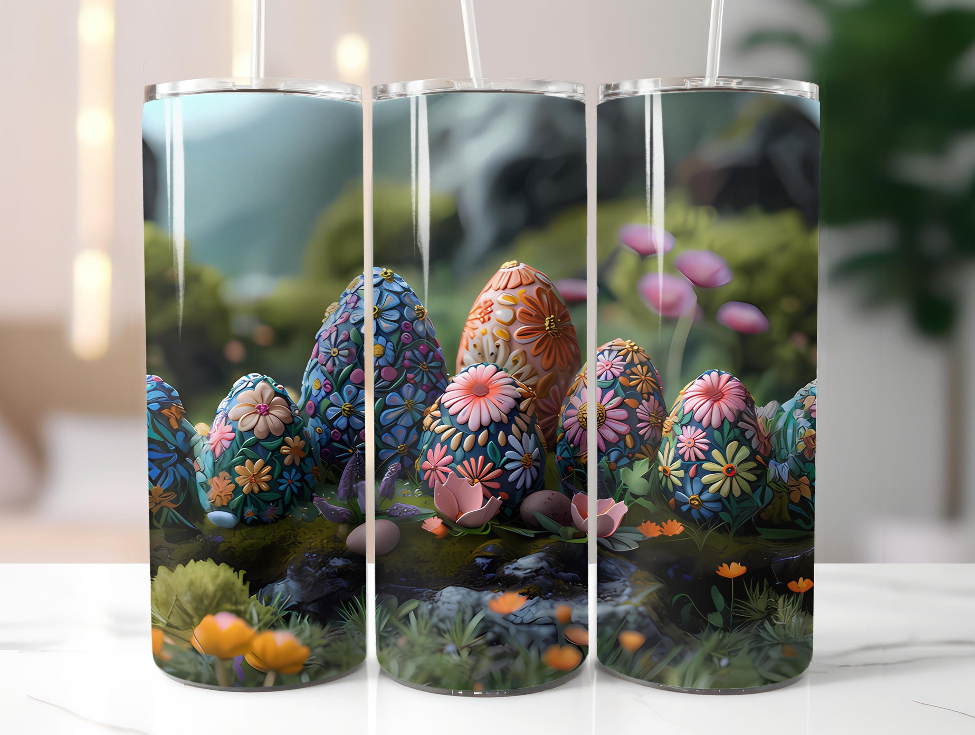 Earthy Elements Easter 5 Tumbler Wrap - CraftNest