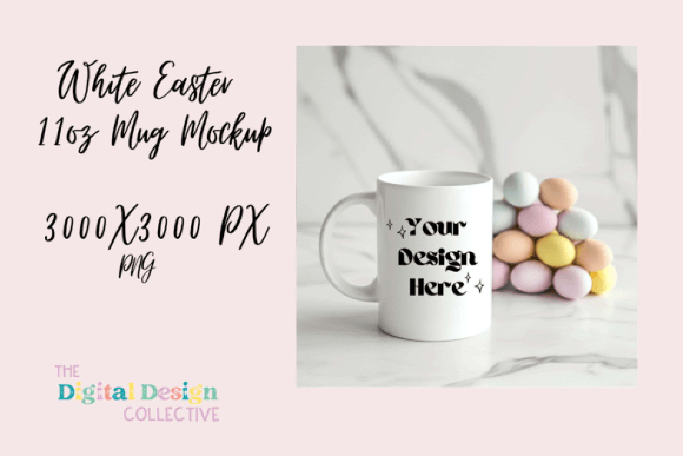 Easter Mug Mockup