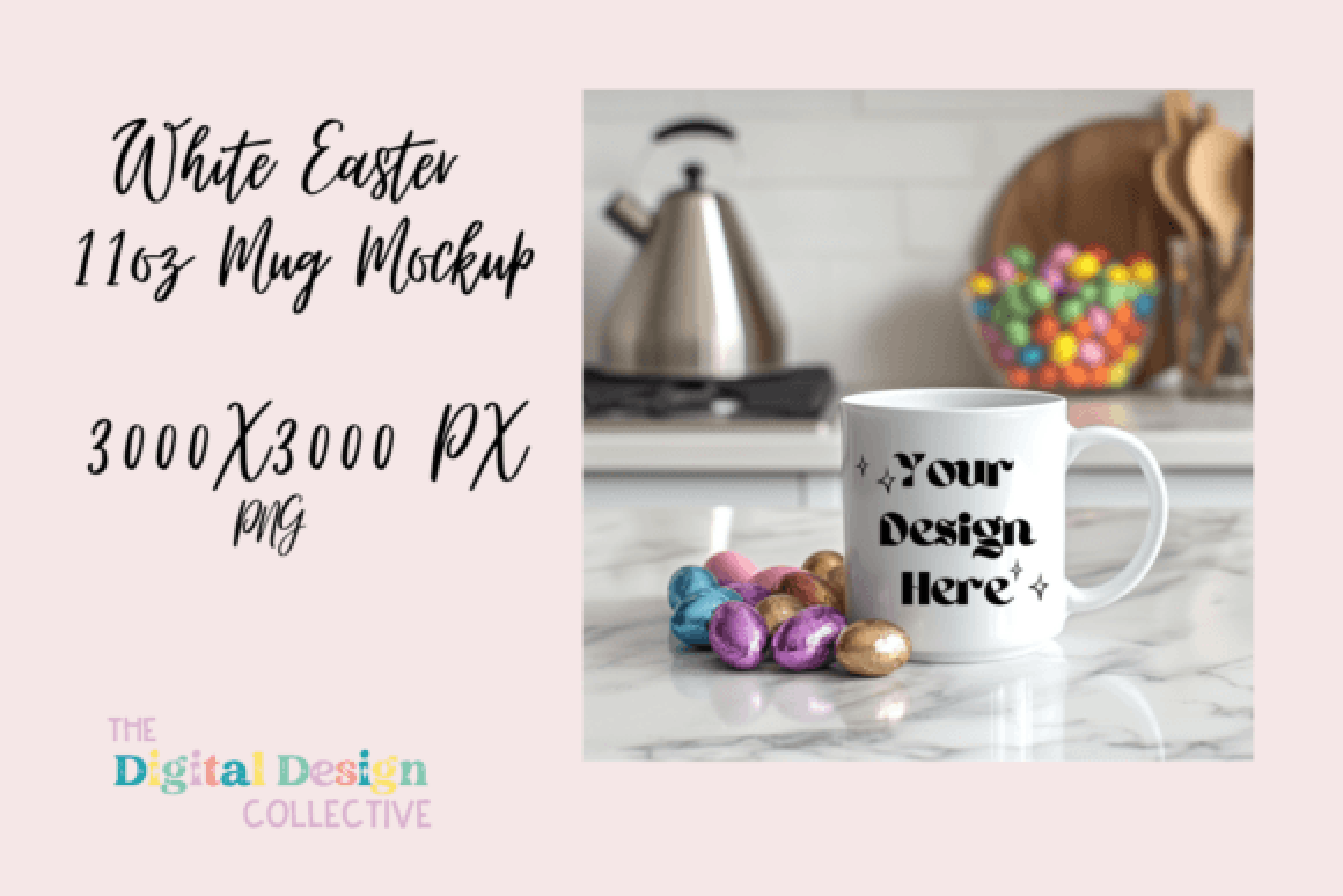 Easter Mug Mockup