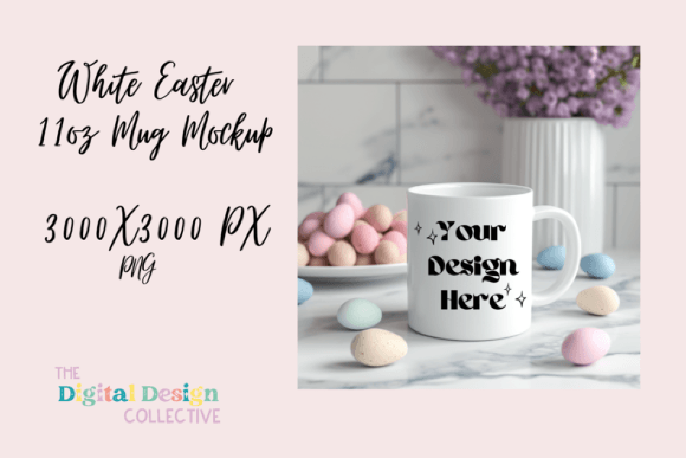 Easter Mug Mockup