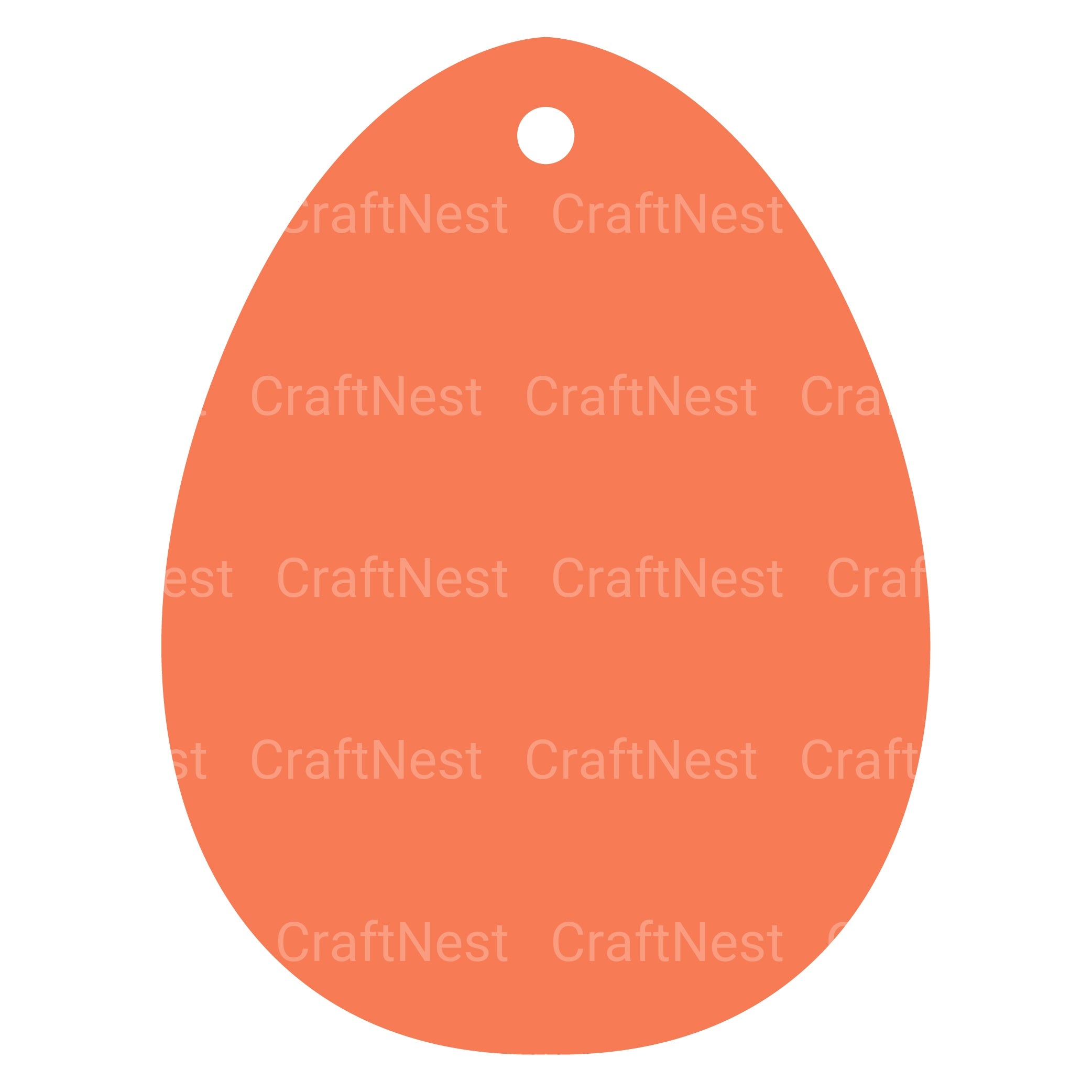 Easter Egg Layered Papercut SVG Clipart Bundle