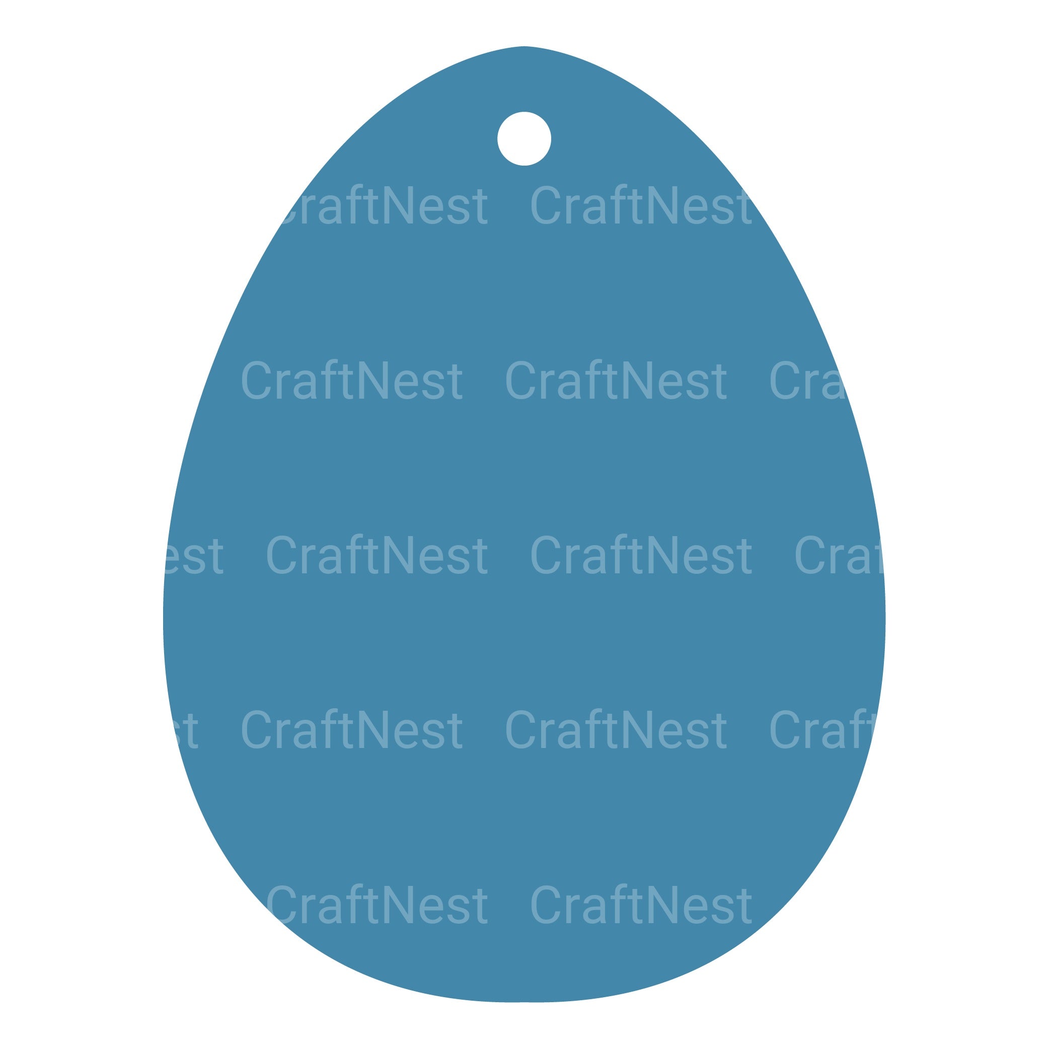 Easter Egg Layered Papercut SVG Clipart Bundle