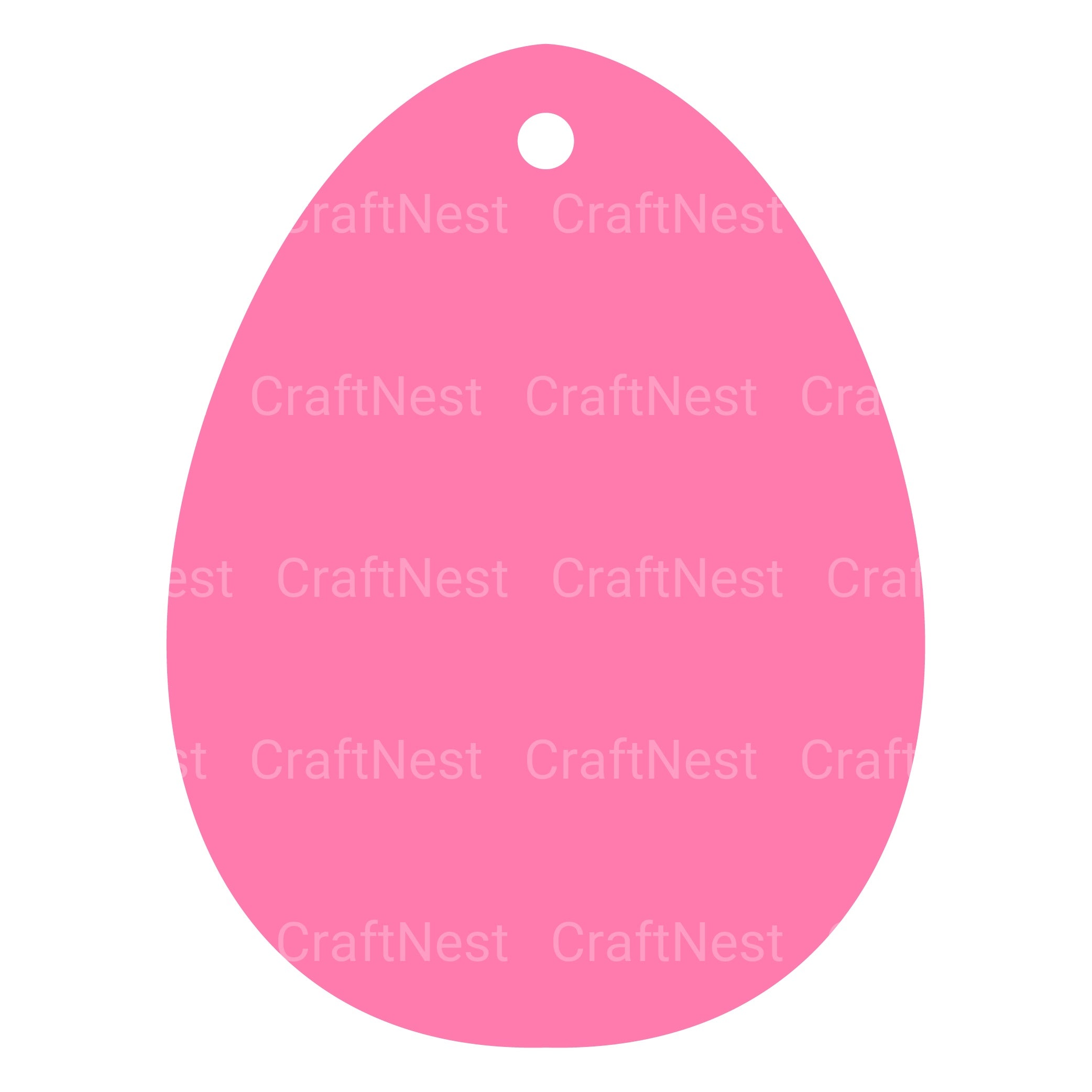 Easter Egg Layered Papercut SVG Clipart Bundle