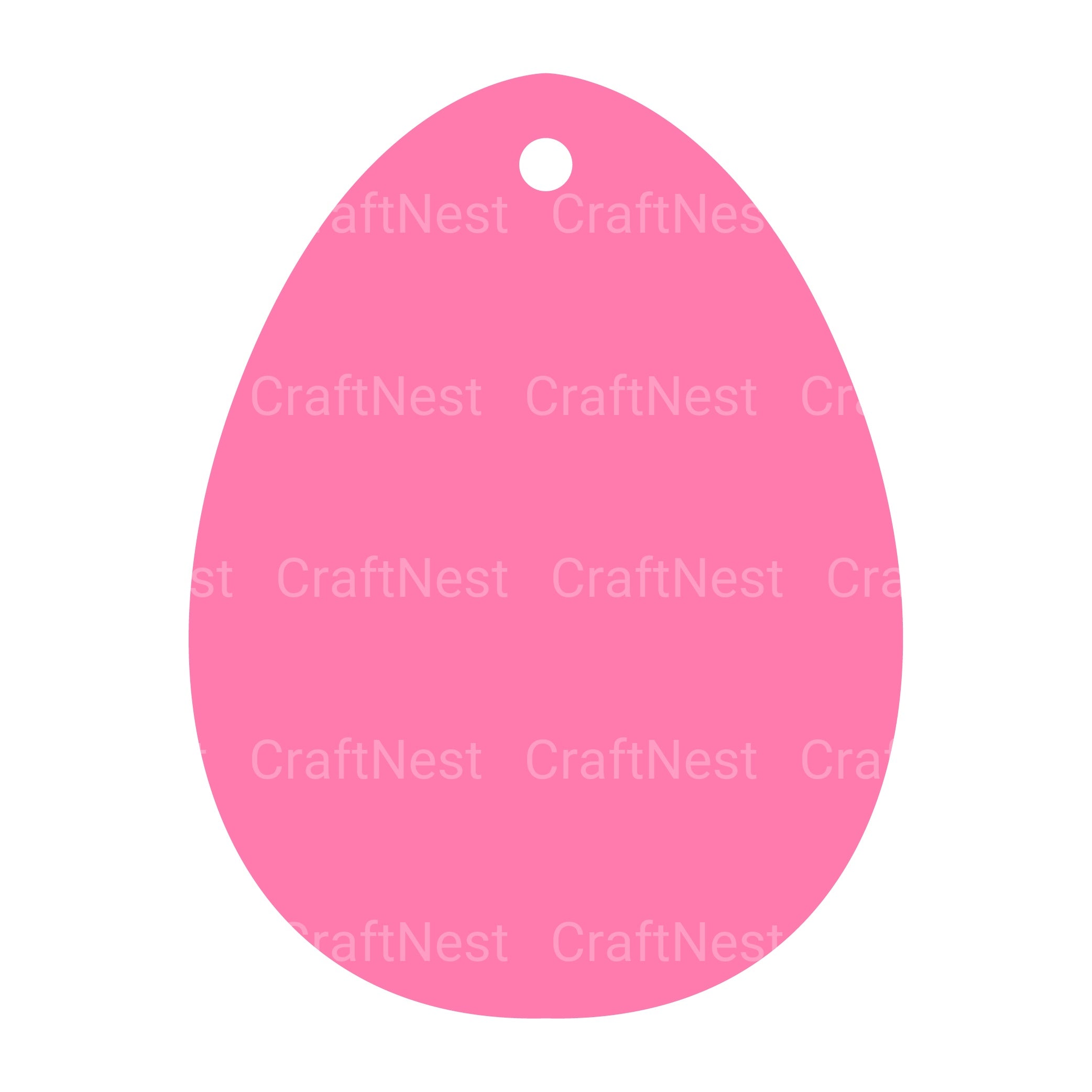 Easter Egg Layered Papercut SVG Clipart Bundle