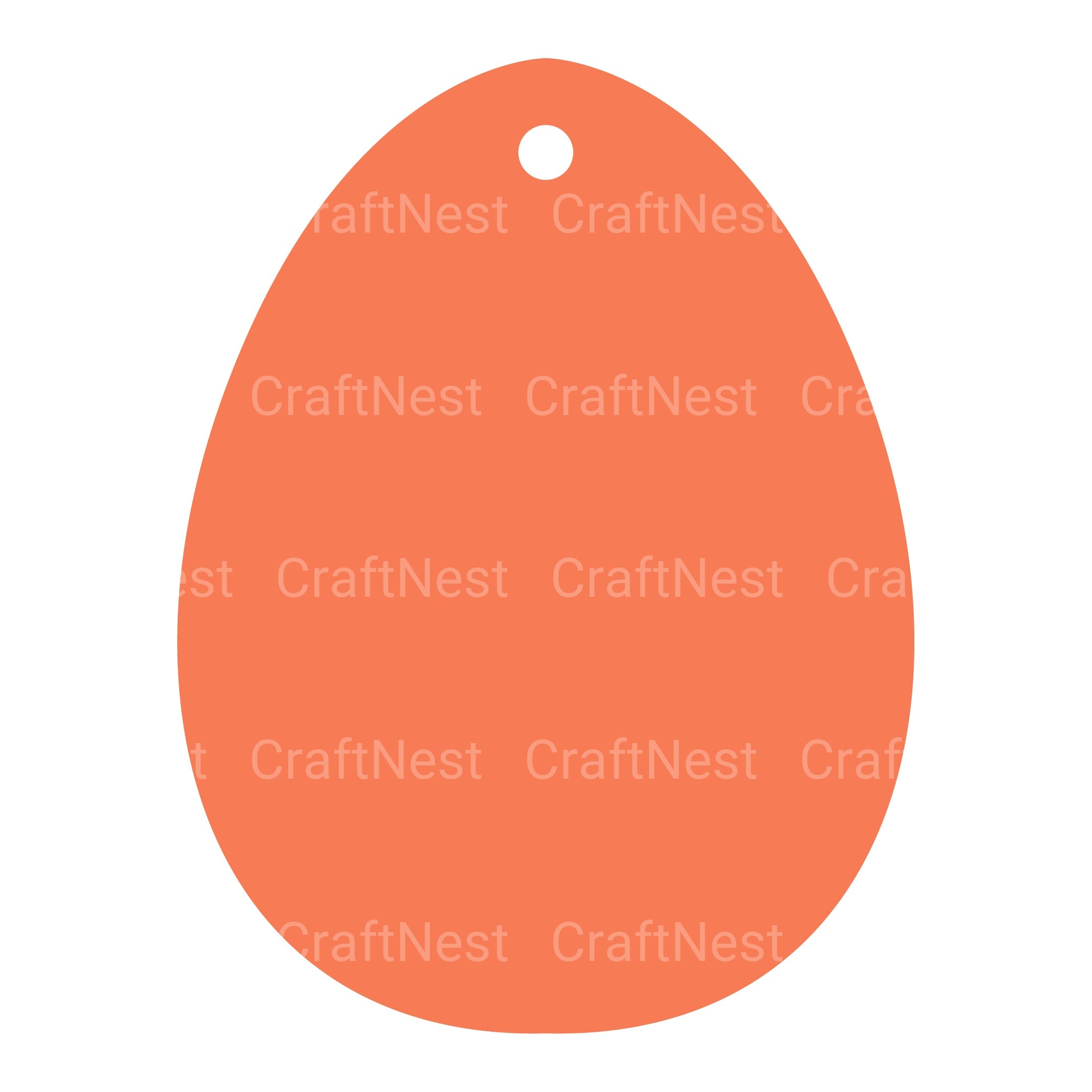 Easter Egg Layered Papercut SVG Clipart Bundle