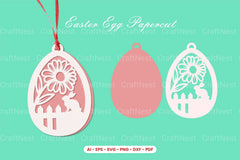 Easter Egg Papercut SVG Bundle - CraftNest - Digital Crafting and Art