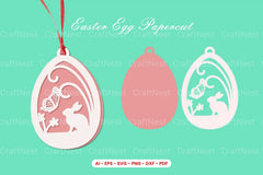 Easter Egg Papercut SVG Bundle - CraftNest - Digital Crafting and Art