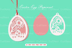 Easter Egg Papercut SVG Bundle - CraftNest - Digital Crafting and Art