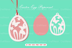 Easter Egg Papercut SVG Bundle - CraftNest - Digital Crafting and Art