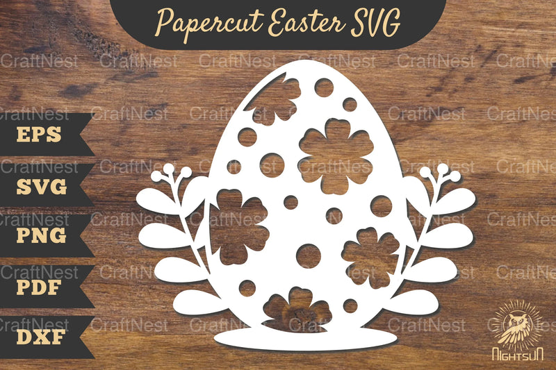 Easter Egg Papercut SVG Bundle - CraftNest - Digital Crafting and Art