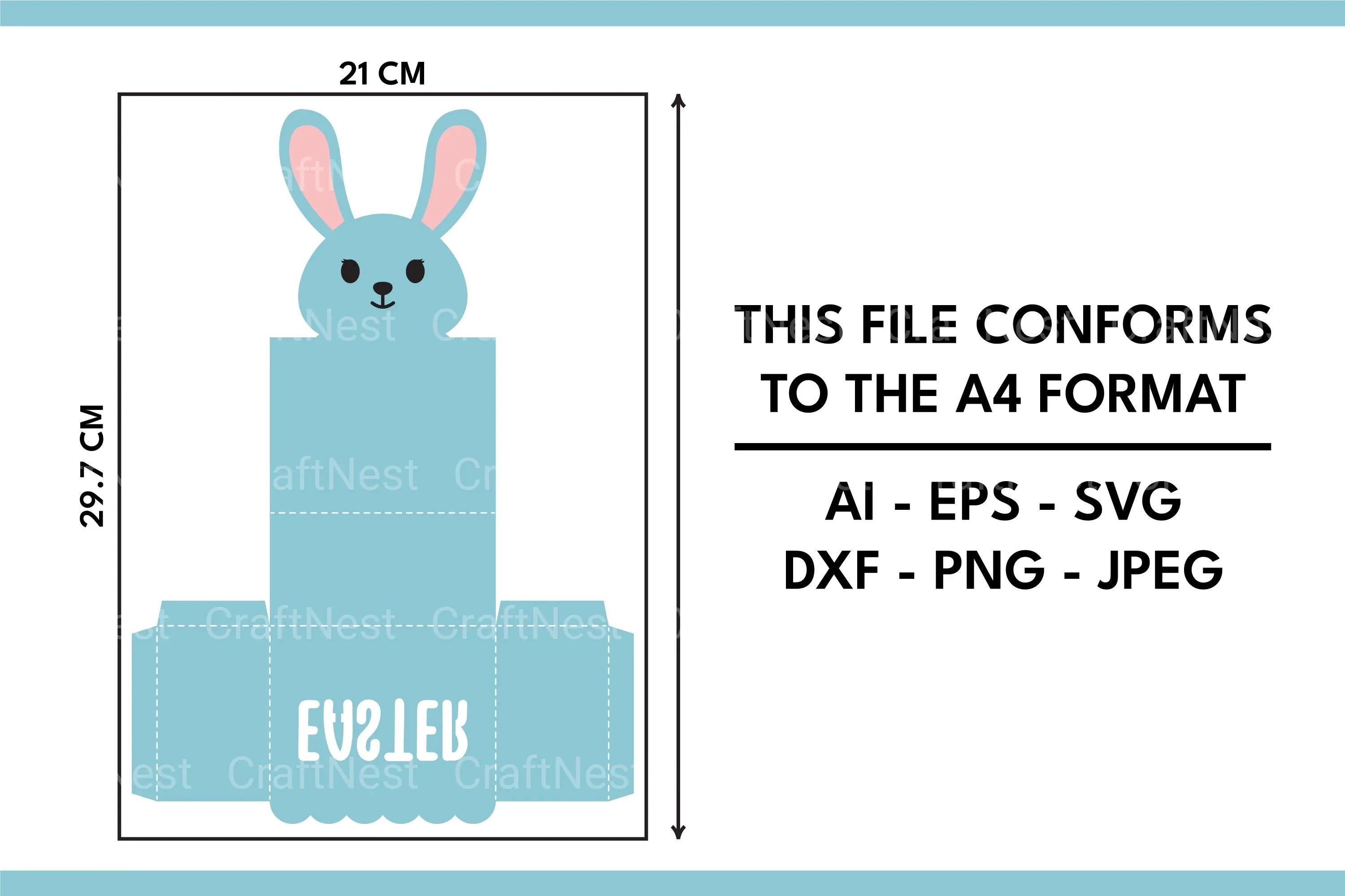 Easter Gift Box SVG Bundle - CraftNest - Digital Crafting and Art