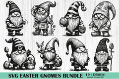 Easter Gnomes SVG Clipart Bundle - CraftNest - Digital Crafting and Art
