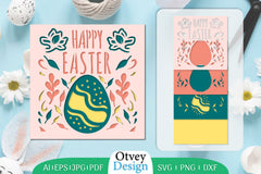 Happy Easter Layered Papercut SVG Bundle 3 - CraftNest - Digital Crafting and Art