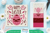 Happy Easter Layered Papercut SVG Bundle