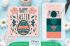 Happy Easter Layered Papercut SVG Bundle