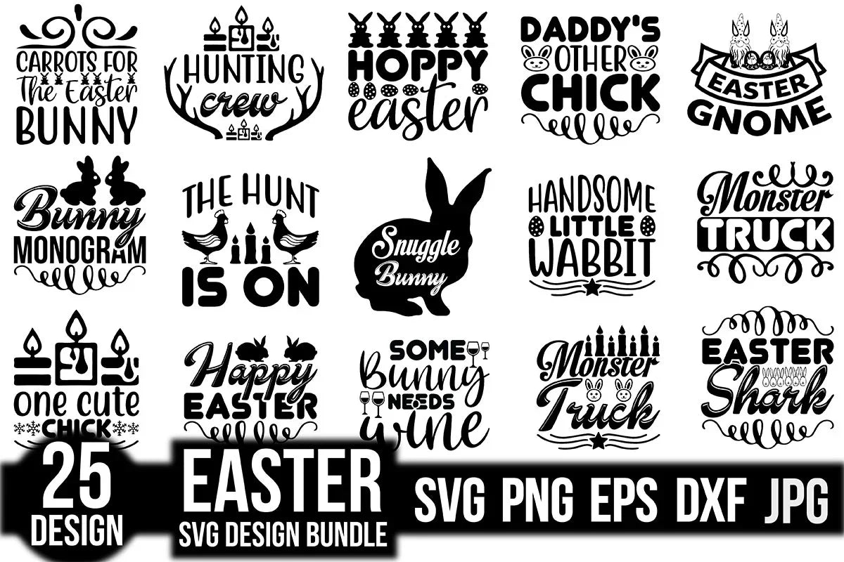 Easter SVG Bundle 6 - CraftNest - Digital Crafting and Art