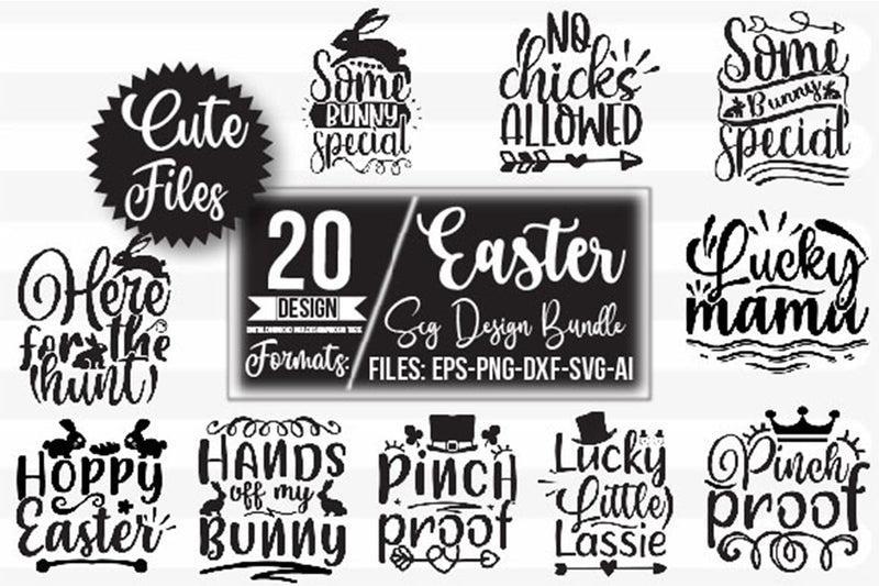 Easter 2 SVG Bundle - CraftNest - Digital Crafting and Art