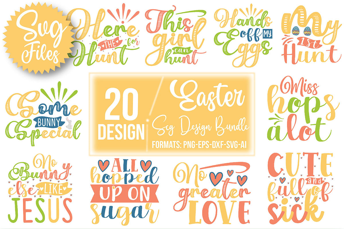Easter SVG Bundle 3 - CraftNest - Digital Crafting and Art