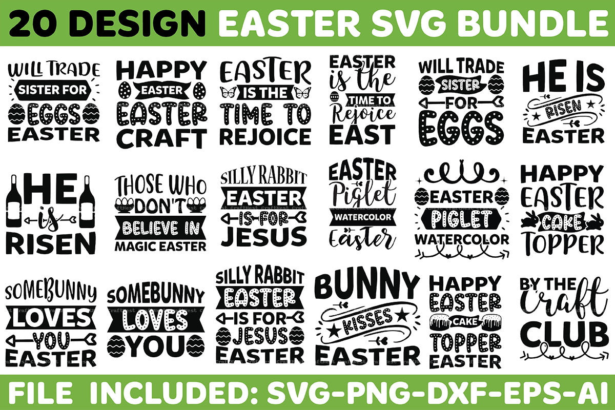 Easter SVG Bundle 13