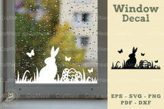 Easter Window Decal SVG Bundle - CraftNest - Digital Crafting and Art