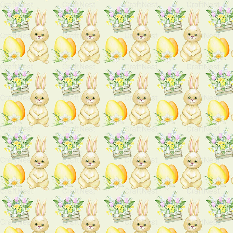 Easter Sublimation Digital Paper - CraftNest - Digital Crafting and Art