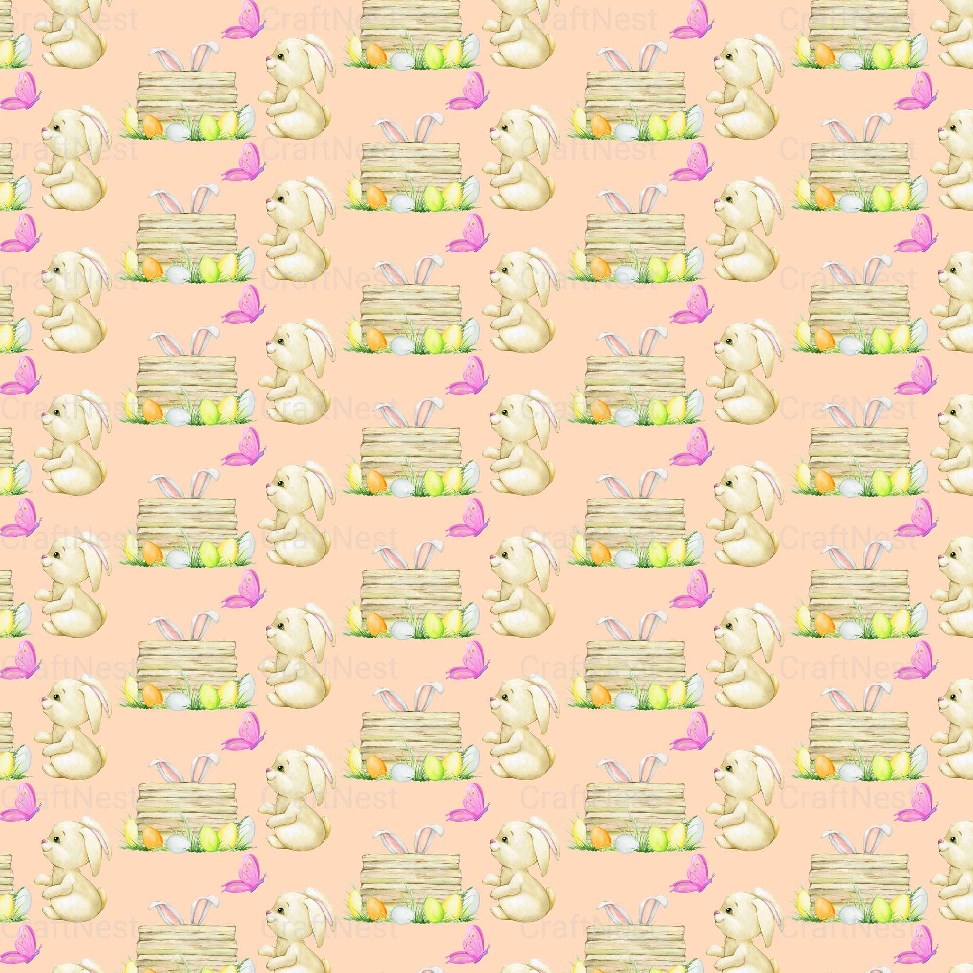 Easter Sublimation Digital Paper - CraftNest - Digital Crafting and Art