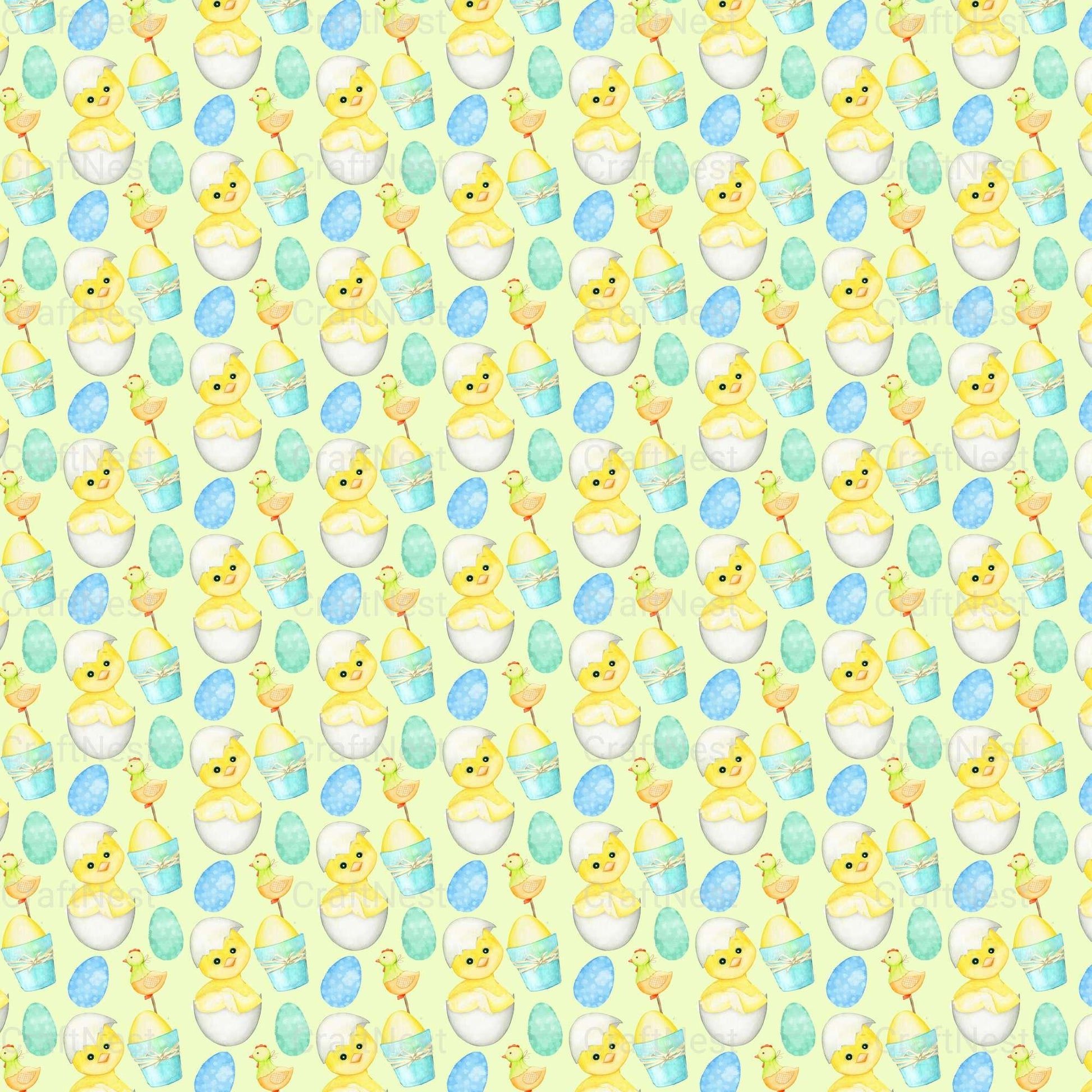 Easter Sublimation Digital Paper - CraftNest - Digital Crafting and Art