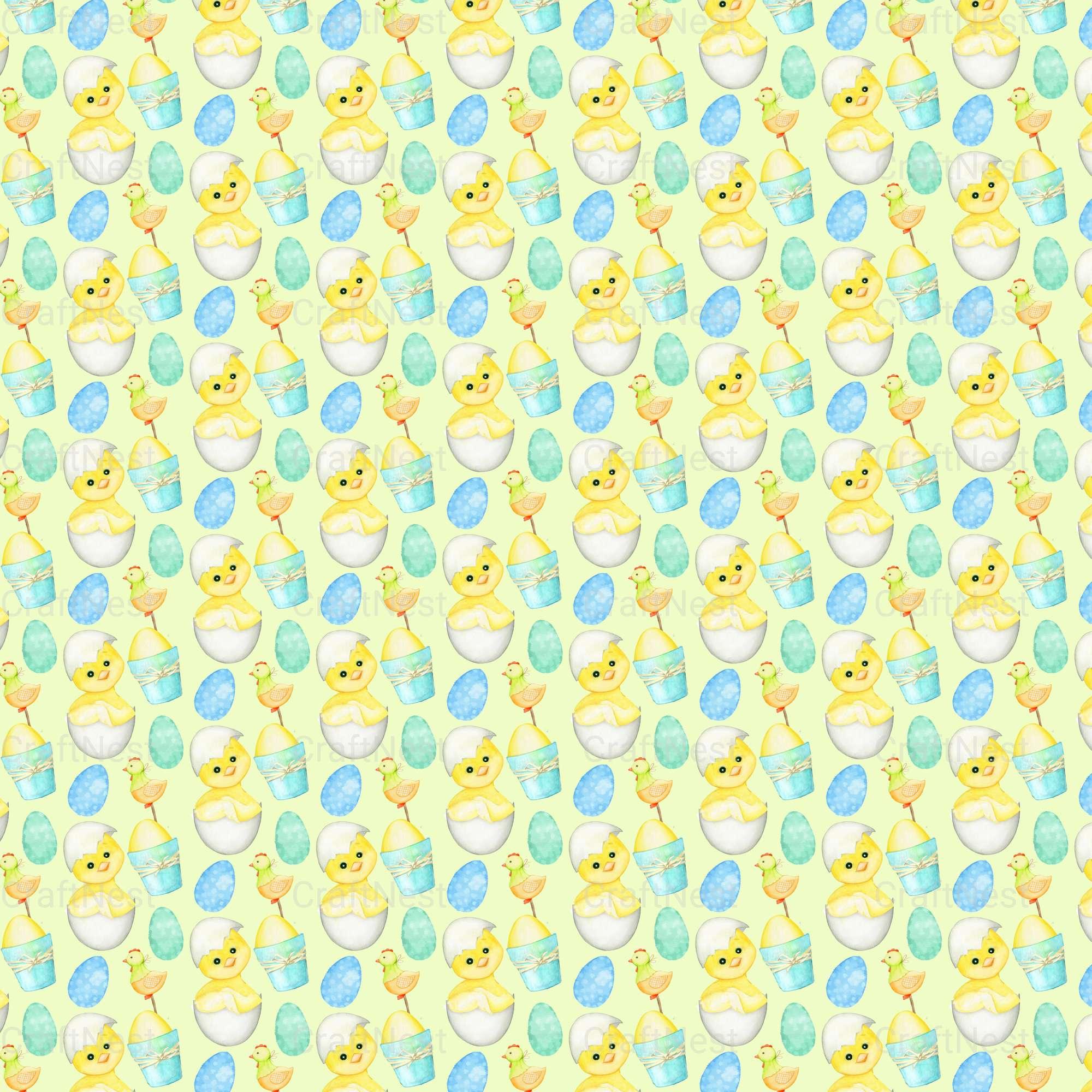 Easter Sublimation Digital Paper - CraftNest - Digital Crafting and Art