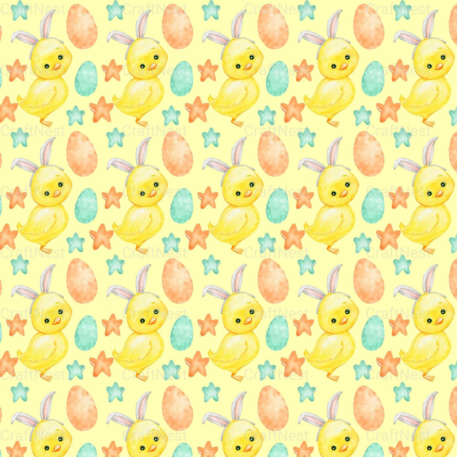 Easter Sublimation Digital Paper - CraftNest - Digital Crafting and Art