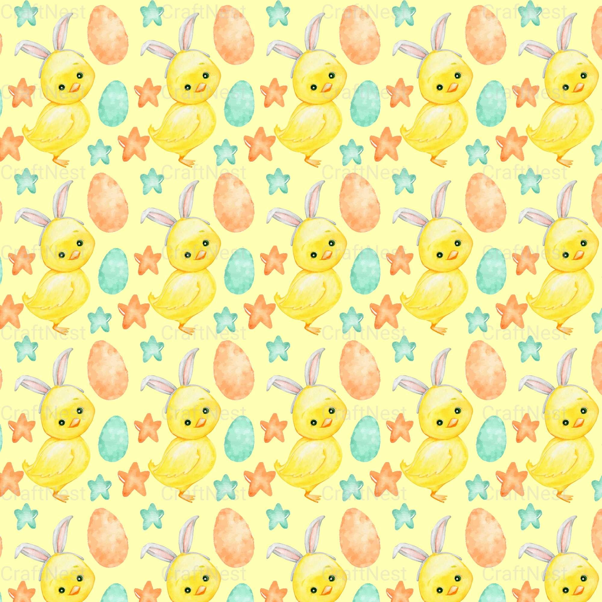 Easter Sublimation Digital Paper - CraftNest - Digital Crafting and Art